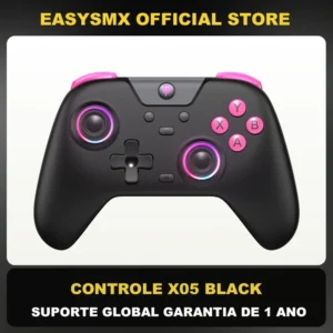 EasySMX X05 Wireless Gamepad Controller with Bluetooth, Dongle, Wired for PC/Phone/Switch/ Steam Gamer, Hall Effect