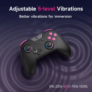 EasySMX X05 Wireless Gamepad Controller with Bluetooth, Dongle, Wired for PC/Phone/Switch/ Steam Gamer, Hall Effect