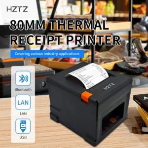 kf-Aa9d695a6a58f423681739606a793ef46u HZTZ 80mm Thermal Receipt Printer HZ-8360 Automatic Cutter Restaurant Kitchen POS Printer USB LAN Bluetooth