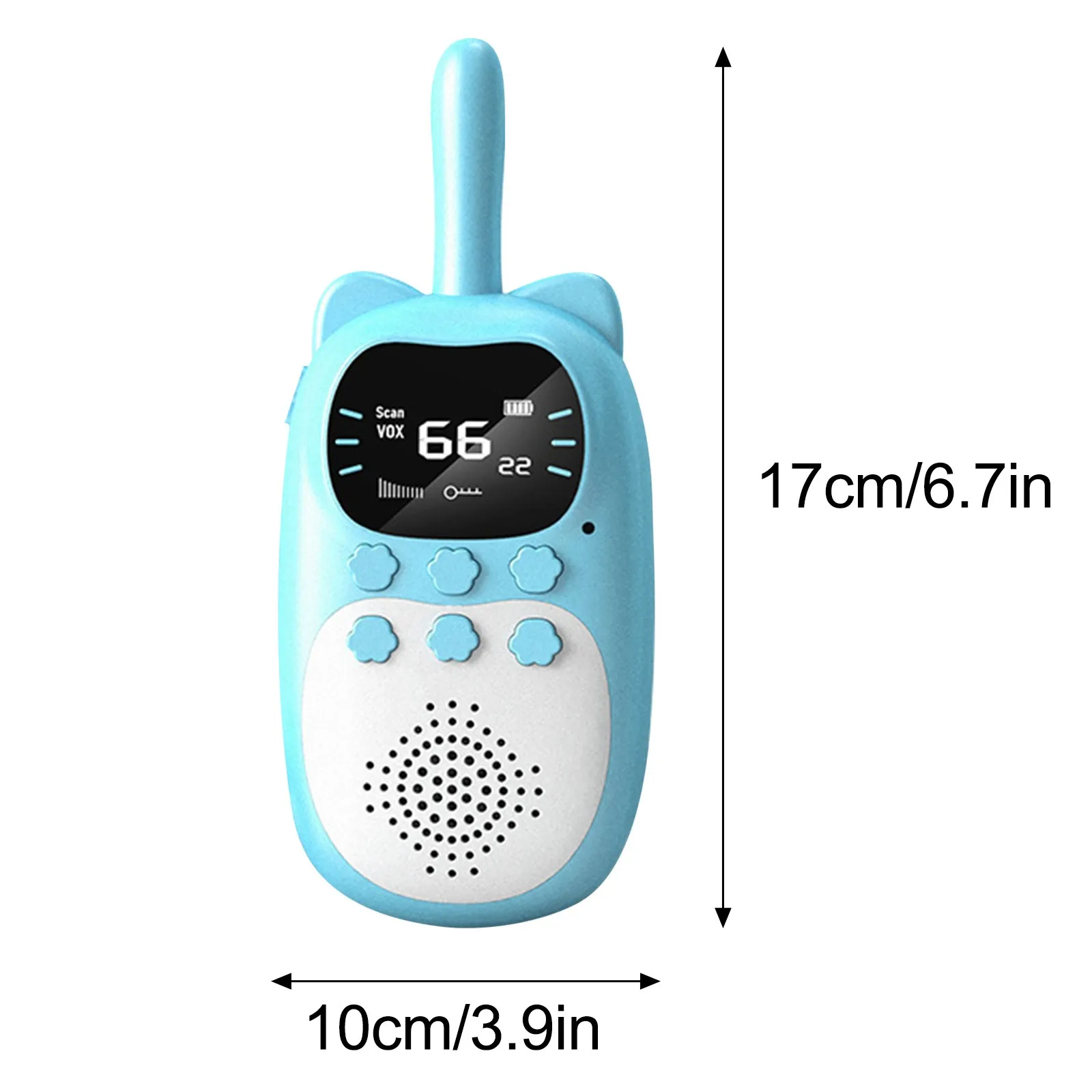 Kids Walkie Talkie 2PCS Electronic Toys Children Spy Gadgets Baby Radio Phone 3km Range Christmas Birthday Gift For Boys Girls 22 kf H0da9ef3716f54639ac813b031be378bce