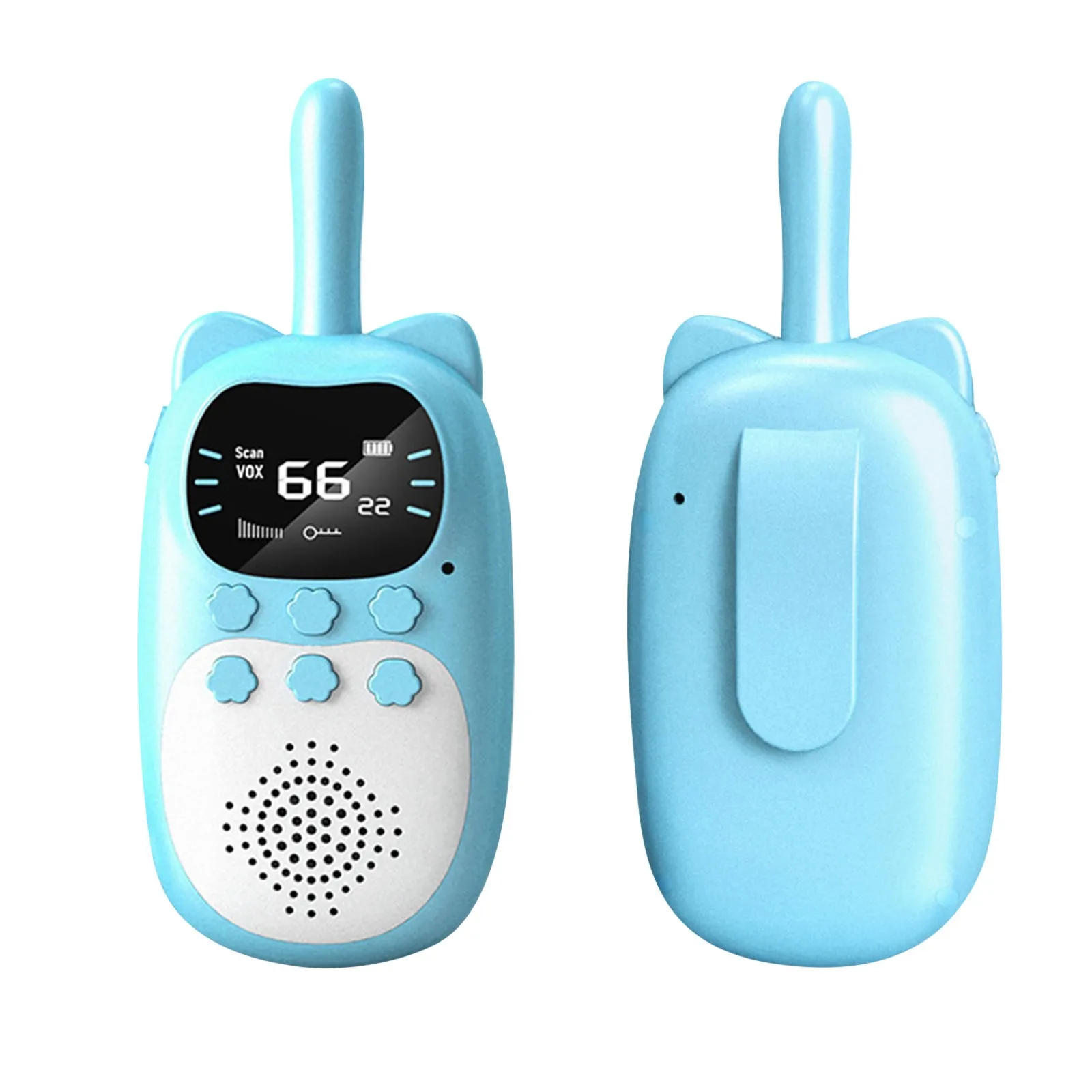 Kids Walkie Talkie 2PCS Electronic Toys Children Spy Gadgets Baby Radio Phone 3km Range Christmas Birthday Gift For Boys Girls 8 kf H1765da9f0ce243aab2d315f063372270d