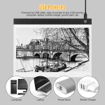 kf-H38df6f837c8d416da502a1a24cbe4288h A3 LED Light Pad for Diamond Painting Translucent Drawing Board USB Powered Digital Graphics Tablet for Art Animation Sketching