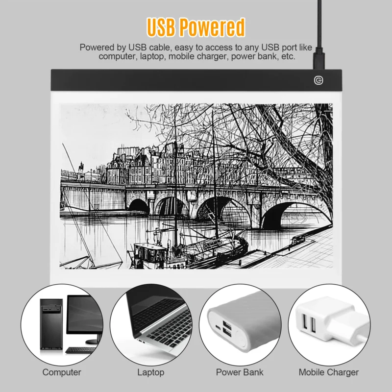 kf-H38df6f837c8d416da502a1a24cbe4288h A3 LED Light Pad for Diamond Painting Translucent Drawing Board USB Powered Digital Graphics Tablet for Art Animation Sketching