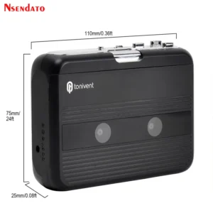 kf-H6ad272db7af7456f8c0c8c91a03aaaca5 Bluetooth Cassette Recorder & Player Portable Standalone Cassette Players FM Radio With Auto-reverse function Bluetooth Player