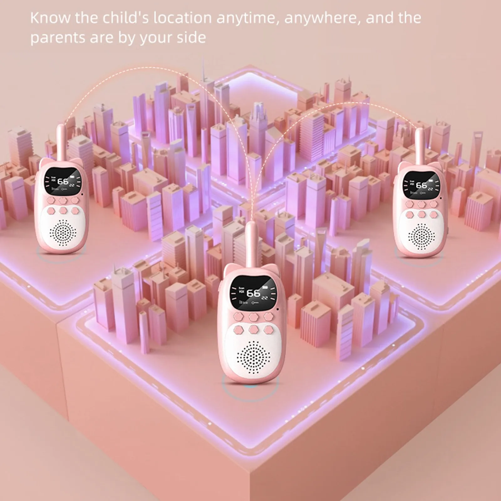 Kids Walkie Talkie 2PCS Electronic Toys Children Spy Gadgets Baby Radio Phone 3km Range Christmas Birthday Gift For Boys Girls 11 kf Ha4fd1daa98504c50bfd8877e11ea7d19M