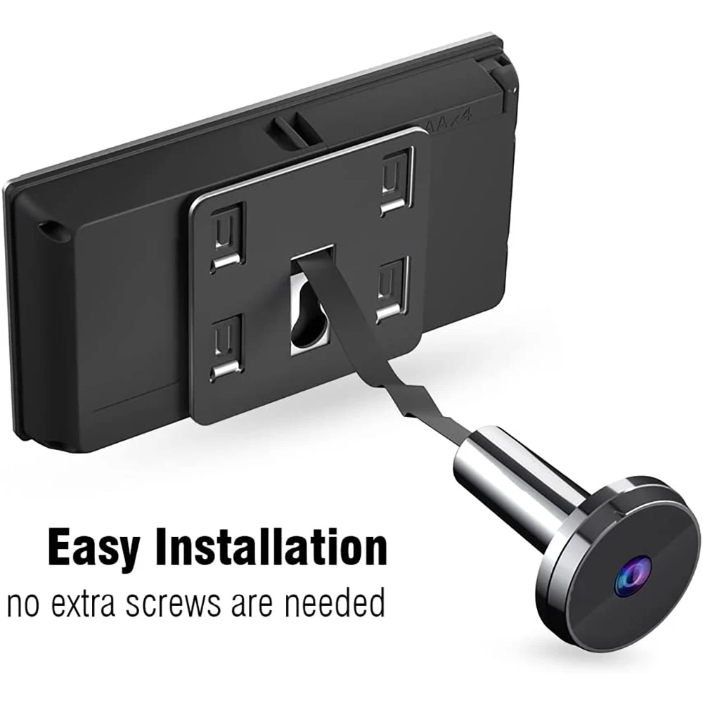 3.5 Inch Digital Door Viewer Peephole Camera Doorbell 120 Degree HD Home Cat Eye Mirilla Viewer with LCD Screen Monitor 21 kf S026e8d8a739f427a8aec444e75c1c073V