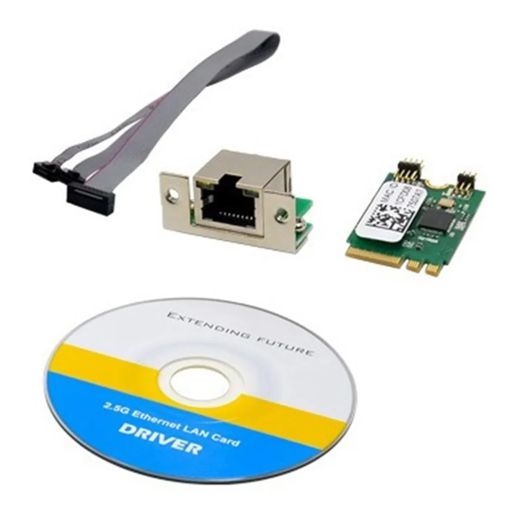 kf-S04f9e0b0fc774de7bb5194f4bd59a293H M.2 A+E KEY 2.5G Ethernet LAN Card RTL8125B Industrial Control Network Card PCI Express Network Adapter