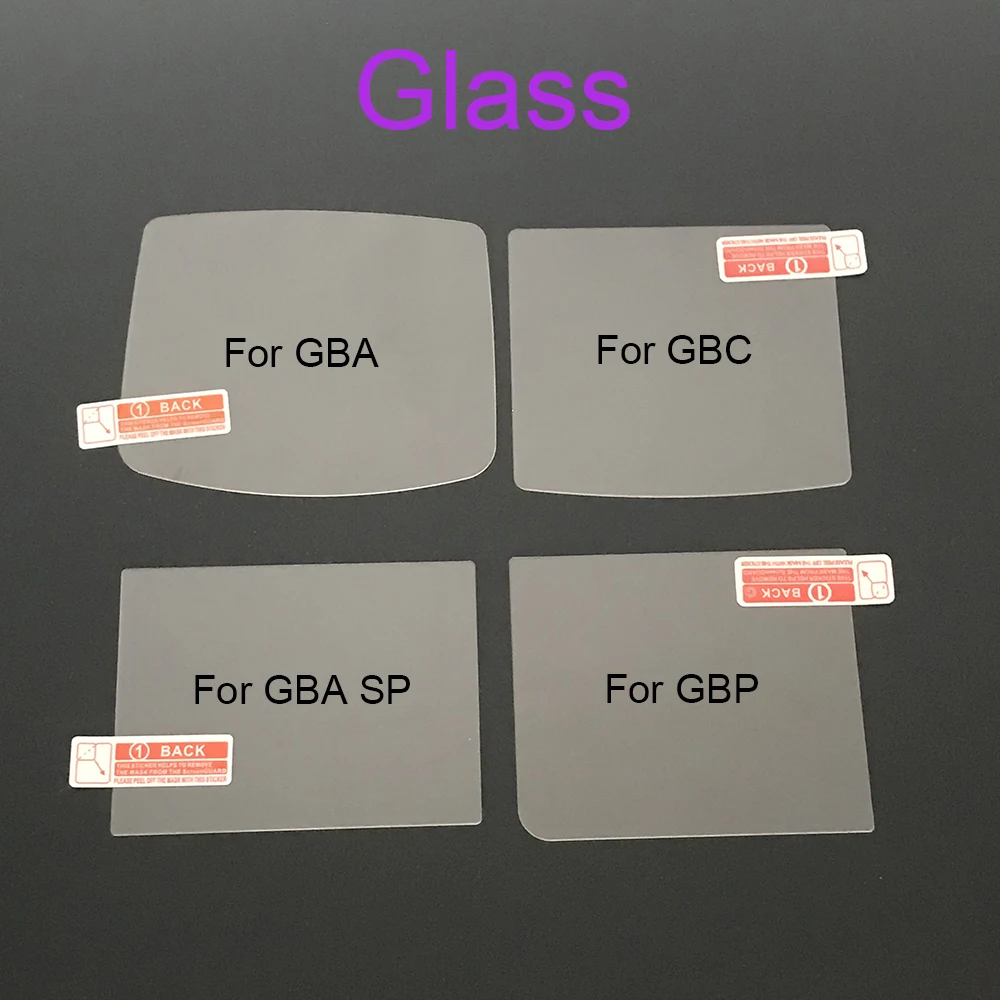 1PC For LCD Screen Glass Protector Protective Film For Gameboy Color For GBA GBA SP GBC GB GBP For Gameboy Advance Game Console
