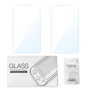 2 Pcs Tempered Glass Switch Screen Protector Premium HD Clear Anti-Scratch Screen Protector for NS Switch/lite/OLED