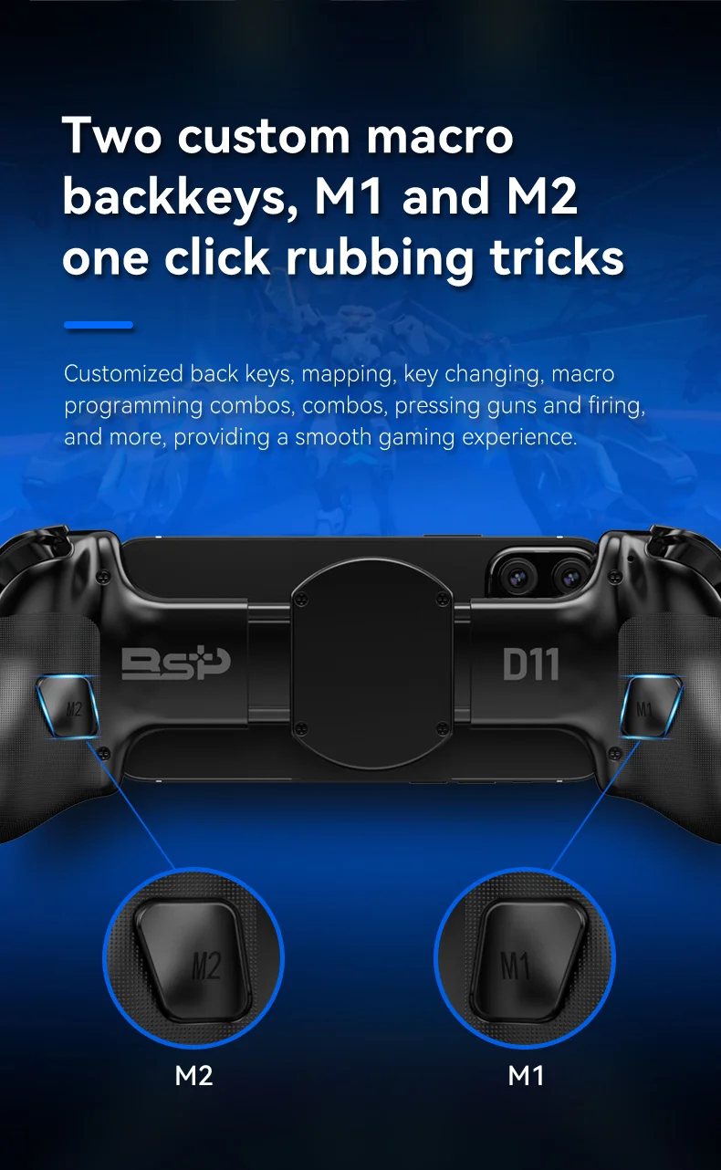 BSP-D11 Stretching Wireless Game Controller For SWITCH/Android/Apple IOS Tablet For PS3/PS4/XBOX Gamepad Streaming 9 kf S0ef3c55aa5094c1bacbd10b517ea51d7k