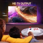 Arcade Video Game Console 4K TV Game Stick with Double Arcade Joysitck Games For MAME/Sega/PS1/Atari Game Machine Kid Gift