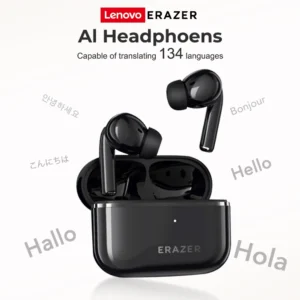 [AI Earbuds] Translator Erazer XT89 PRO Bluetooth Earphones AI Translate Earbuds Game Low Latency Wireless Headphones In-Ear