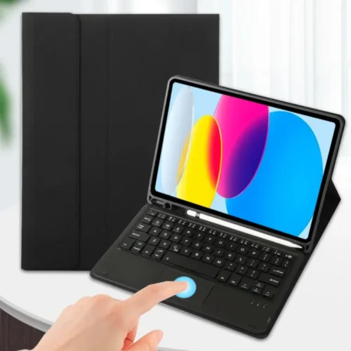 kf-S134c33b96b804c848570cdfdf5c296f9Z Covers with Bluetooth Keyboard Case for iPad Pro 11 Inch iPad 9th 10th Generation 10.9 Air 5 4 10.2 Mini 6 Mini 7 Funda