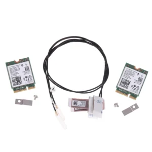 9560NGW WiFi Card+Antenna 1733Mbps Wireless AC 9560 Dual Band 2.4G/5G BT 5.0 802.11Ac M.2 CNVI 9560NGW Wireless Adapter