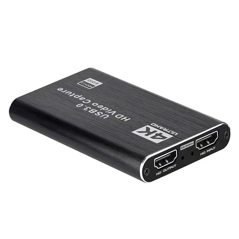 4K USB 3.0 Video Capture Card HDMI-compatible 1080P 60Hz HD Video Recorder Grabber For PS4 OBS Game Recording Live Streaming