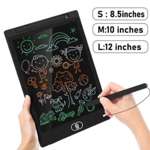 kf-S1abd3bbf99914e208118e4bf202913d2a New 8.5" /12" Drawing Board LCD Writing Tablet For Kids Montessori Educational Toys Student Magic Blackboard Birthday Xmas Gift