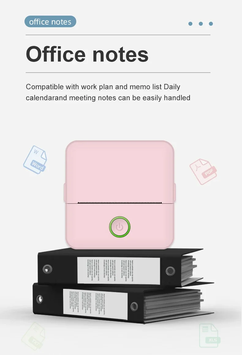 X6 mini HD printer portable sticker label Printer Bluetooth pocket thermal printer with paper for student note inkless printing 9 kf S1b48e749ef96412687322d4ae002a14aQ