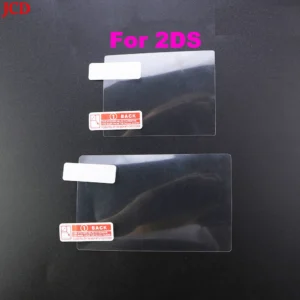 JCD 1pcs Top Bottom HD Clear Protective Film For GB GBA GBC GBA SP DSL NDSL For 2DS New 3DS XL LCD Screen Protector