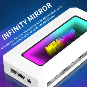 METALFISH ARGB Fan HUB Splitter With 4Pin PWM For Computer Cooling SYNC CPU Radiator 5V 3Pin LED Light Strip Remote Controller