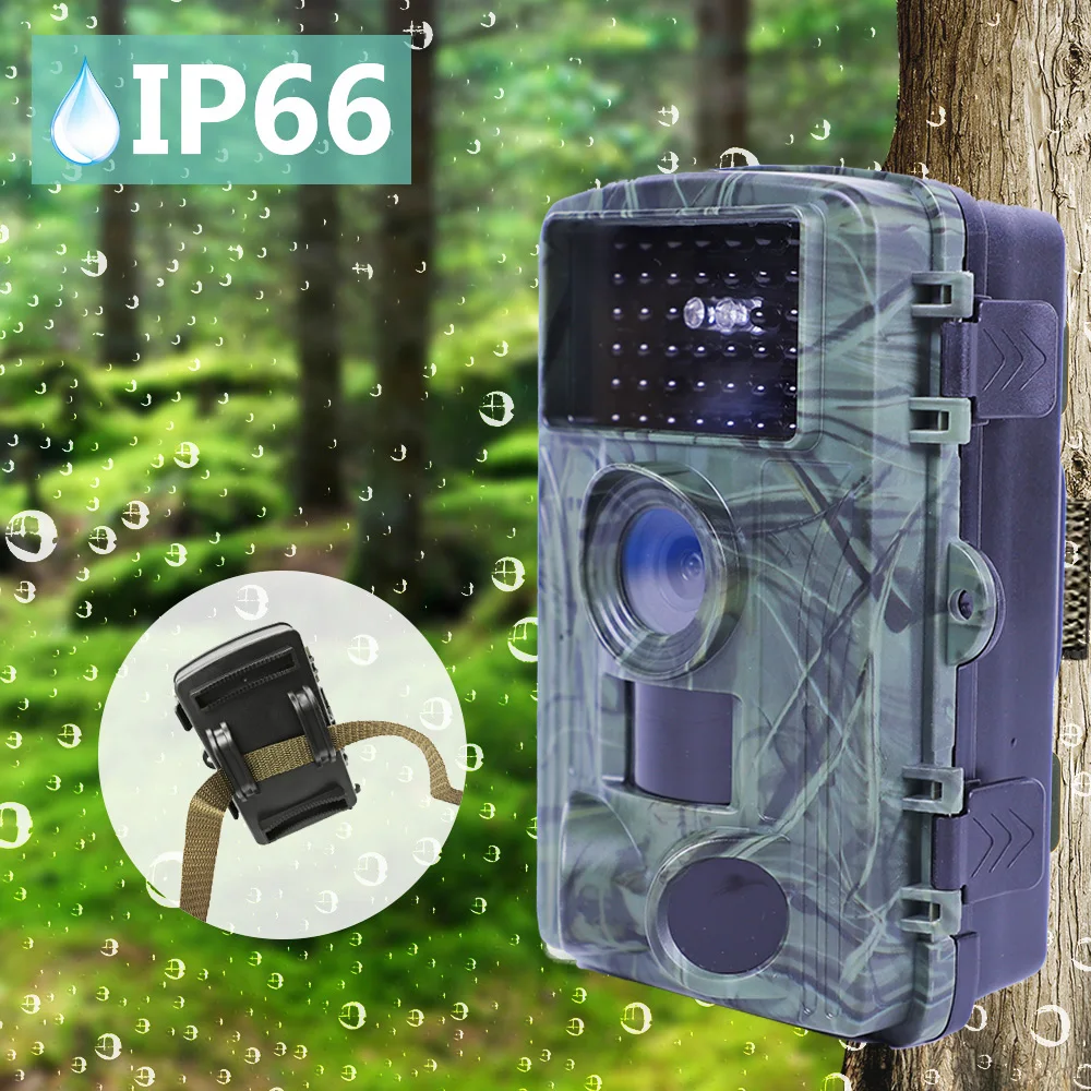 Outdoor Wireless 4K 60MP 30MP Shooting Wildlife Wifi Trail Camera Night Vision 2.0 Inch WiFi Connection Trail Hunting Camera