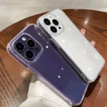 Ultra Thin Clear Acrylic Phone Case For iPhone 17 16 15 14 Plus 13 12 11 Pro Max Phone Back Cover Transparent Shockproof Cover