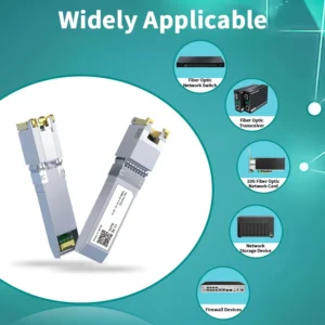kf-S27850def846a4b2bbd196cb1cb7b80ccn LIANGUO 10G SFP+ Module Copper 10GBase-T Modules Optical Port SFP+ to RJ45 Ethernet Port 2.5G Transceiver Module