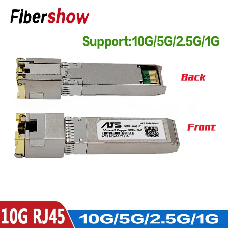 SFP+ module RJ45 Switch gbic 10G connector SFP Copper RJ45 SFP module Gigabit Ethernet port