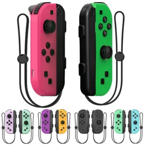 Joy Pad Joycons Gamepad for Nintendo Switch Joystick Bluetooth Wireless Game Controller Joystick with Trubo Video Game Consoles