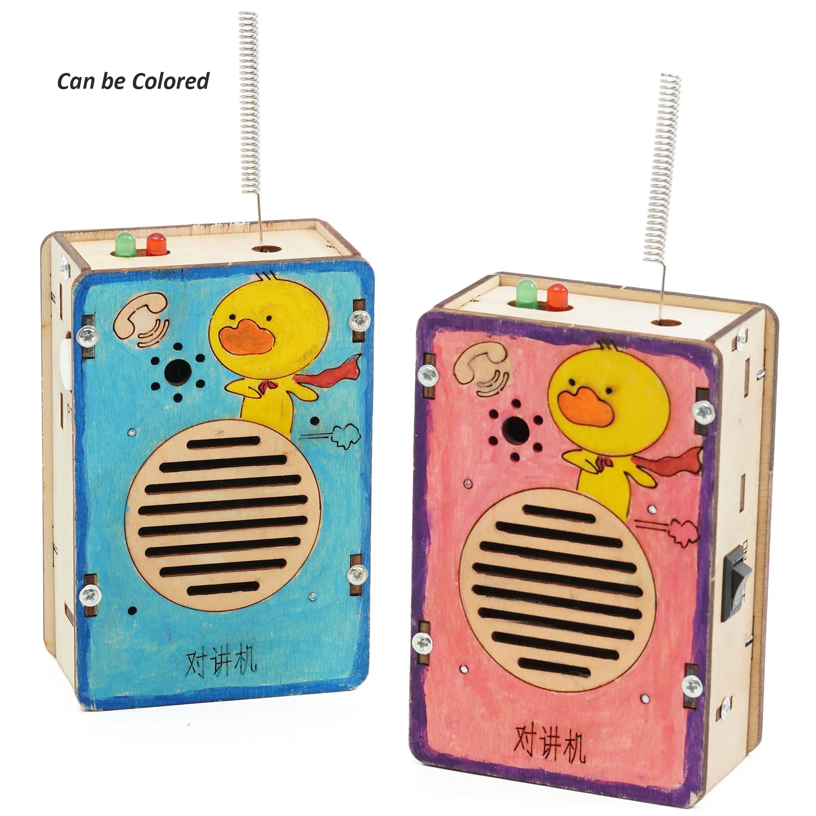 DIY Wireless Walkie-talkie Model Science Toys for Kids Physics Experimental Tool Kit Children Educational Toys School Supply 9 kf S2fbf0f31bb2b4d5c800cc31870ec8306N