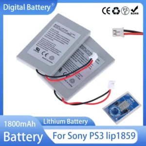 LIP1859 Battery PS3 LIP1859 1800mAh 3.7V Rechargeable Batteries for Sony Playstation 3 PS3 Controller Game Lithium Battery