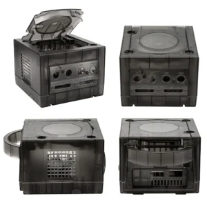 5COLOR Transparent Box Replacement Case For Nintend Gamecube Housing Shell Case For NGC Retro Video Game Console DOL-101/DOL-001