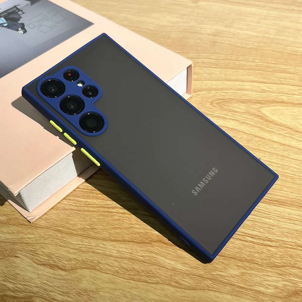 Luxury Aromr Shockproof Case For Samsung Galaxy S24 S21 S22 S23 Plus S20 S21 FE S24 Ultra 5G Skin Feel Protective Cover Cases 5 Luxury Aromr Shockproof Case For Samsung Galaxy S24 S21 S22 S23 Plus S20 S21 FE S24 Ultra 5G Skin Feel Protective Cover Cases - Image 5