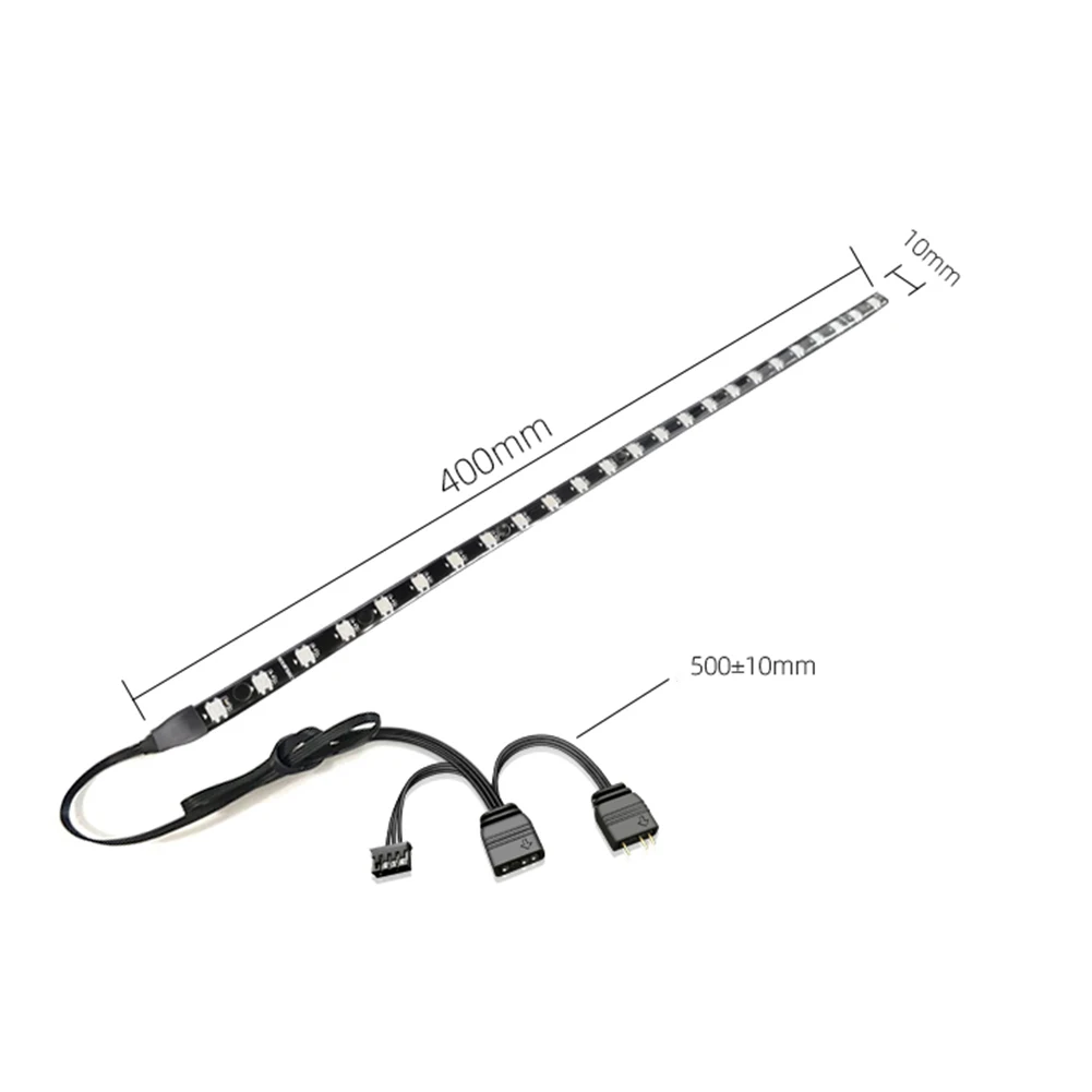 COOLMOON ARGB PC Case LED Strip Magnetic Computer Light Bar 5V/3PIN Small 4Pin ARGB Motherboard Light-Strip DIY Lamp Bar 24 kf S39fbe90e22a34b518482f977413f88bdD