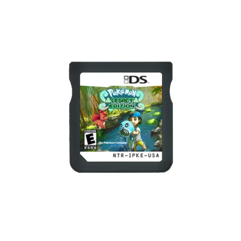 NDS Game Card Pokemon Series Pure Heart Primeval Black 2 Conquest Twin Dragons True Soul USA Version (R4 Card Version) 7 kf S3d3e11e9cfd7419d8d9d39dcf9c04935z