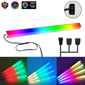5V ARGB 3Pin Header for Asus Aura Gaming Case RGB PC Light Strip Magnetic Addressable WS2812B LED MSI Mystic Light DIY Decor