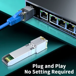 kf-S443d19304a934d6c8bef94427b03eb79P LIANGUO 10G SFP+ Module Copper 10GBase-T Modules Optical Port SFP+ to RJ45 Ethernet Port 2.5G Transceiver Module