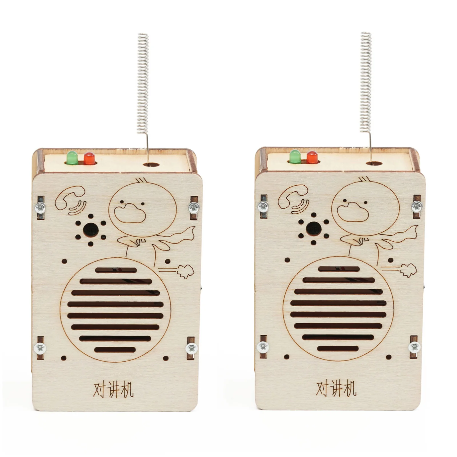 DIY Wireless Walkie-talkie Model Science Toys for Kids Physics Experimental Tool Kit Children Educational Toys School Supply 12 kf S45267e85cdbe4244b67a02a7aa650790K