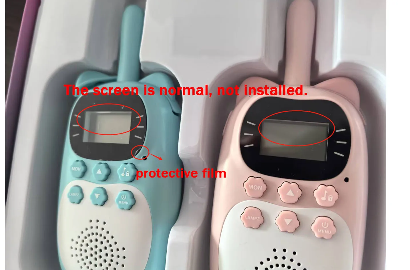 Kids Walkie Talkie 2PCS Electronic Toys Children Spy Gadgets Baby Radio Phone 3km Range Christmas Birthday Gift For Boys Girls 2 kf S4a63282b2fd349dbaef37096340c6f9a9