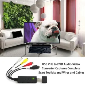 Video card USB2.0 VHS To DVD Converter Convert Analog Video To Digital Format IPTV Audio Video game VHS Record Capture Card