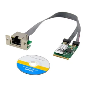 kf-S5169b303f1194772ac20e90e2b710117i M.2 A+E KEY 2.5G Ethernet LAN Card RTL8125B Industrial Control Network Card PCI Express Network Adapter