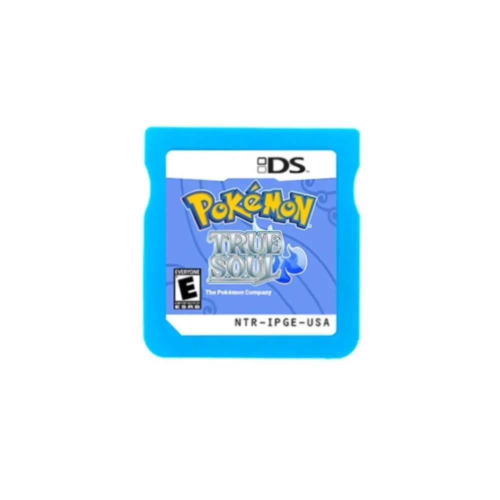 NDS Game Card Pokemon Series Pure Heart Primeval Black 2 Conquest Twin Dragons True Soul USA Version (R4 Card Version) 13 kf S5306a9980e4045b6a121036fb7a4c4f9P
