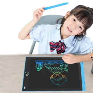 12 inch LCD Writing Tablet for Kids-Reusable Drawing Board, Eye Protection Screen, Lock Button & Instant Erase-Educational Gift