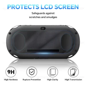 1/2pcs Tempered Glass for Sony PS Vita PSV 1000/PSV 2000 Clear Full HD Screen Protector Front+Back Cover Protective Film Guard