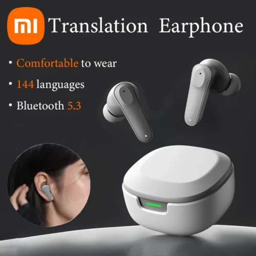 Xiaomi AI Intelligent Translation Bluetooth Headset Support 144 Languages Wireless Earphone In-Ear Business Headphones With APP