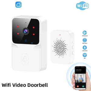 kf-S5c72d46f78d842e8acc20fcb41154baaN WiFi Video Doorbell Wireless HD Camera IR Alarm Security Smart Home Door Bell WiFi Intercom for Home
