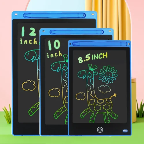 8.5" /10"/12" Drawing Board LCD Writing Tablet For Kids Montessori Educational Toys Student Magic Blackboard Birthday Xmas Gift