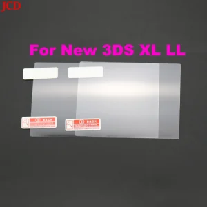 JCD 1pcs Top Bottom HD Clear Protective Film For GB GBA GBC GBA SP DSL NDSL For 2DS New 3DS XL LCD Screen Protector