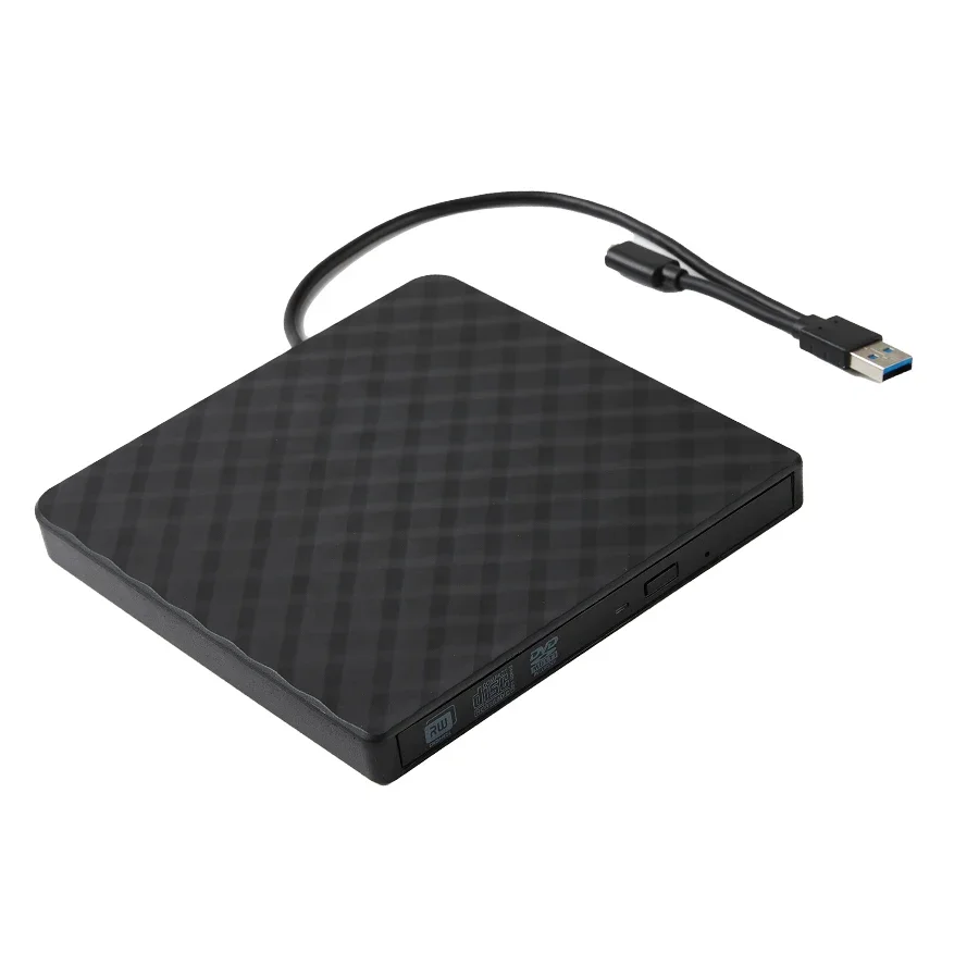 External DVD Drive USB 3.0 Portable Slim Optical Drive Burner Reader Player Tray Type Portable For for Laptop PC Computer 12 kf S605930eacabd41849e0045356ac543fev