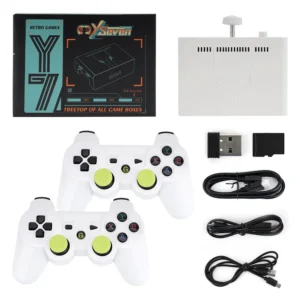 kf-S6362dcabc24a4c4b844519cfc805eedfr Y7 Game console 128G 256G Linux System 4K Video Game Console LPDDR4 2GB TV Box Wireless Controller Retro Game