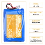 kf-S658d86114cb84fb49cbf7ebee6679efce XDOU Brand-New 4250mAh Rechargeable Battery For Sony PS5 LIP1708 CFI-ZCT1W DualSense Game Controllers Higher Power